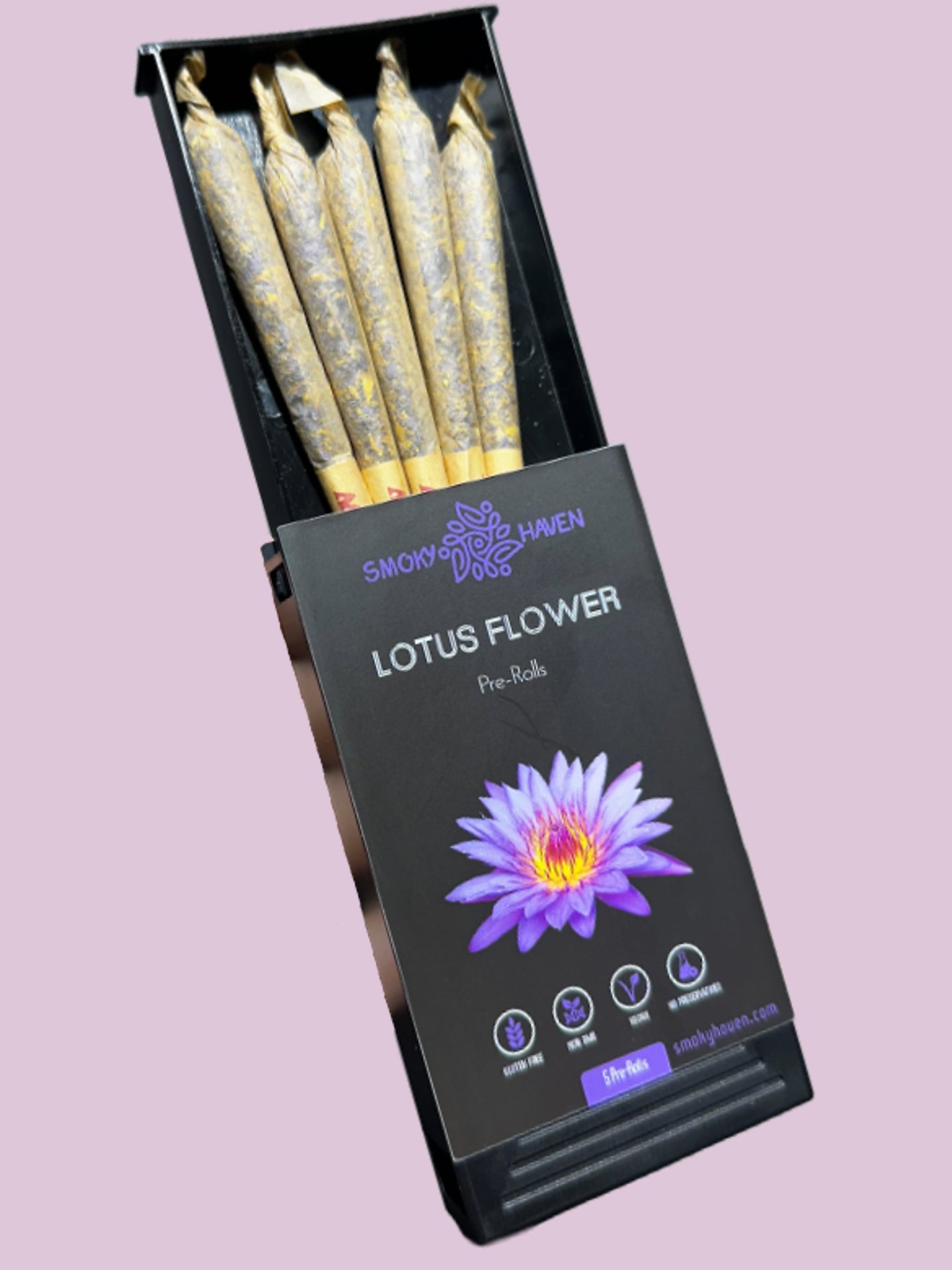 Blue Lotus Prerolls Smoky Haven Joints Smokeable herbs